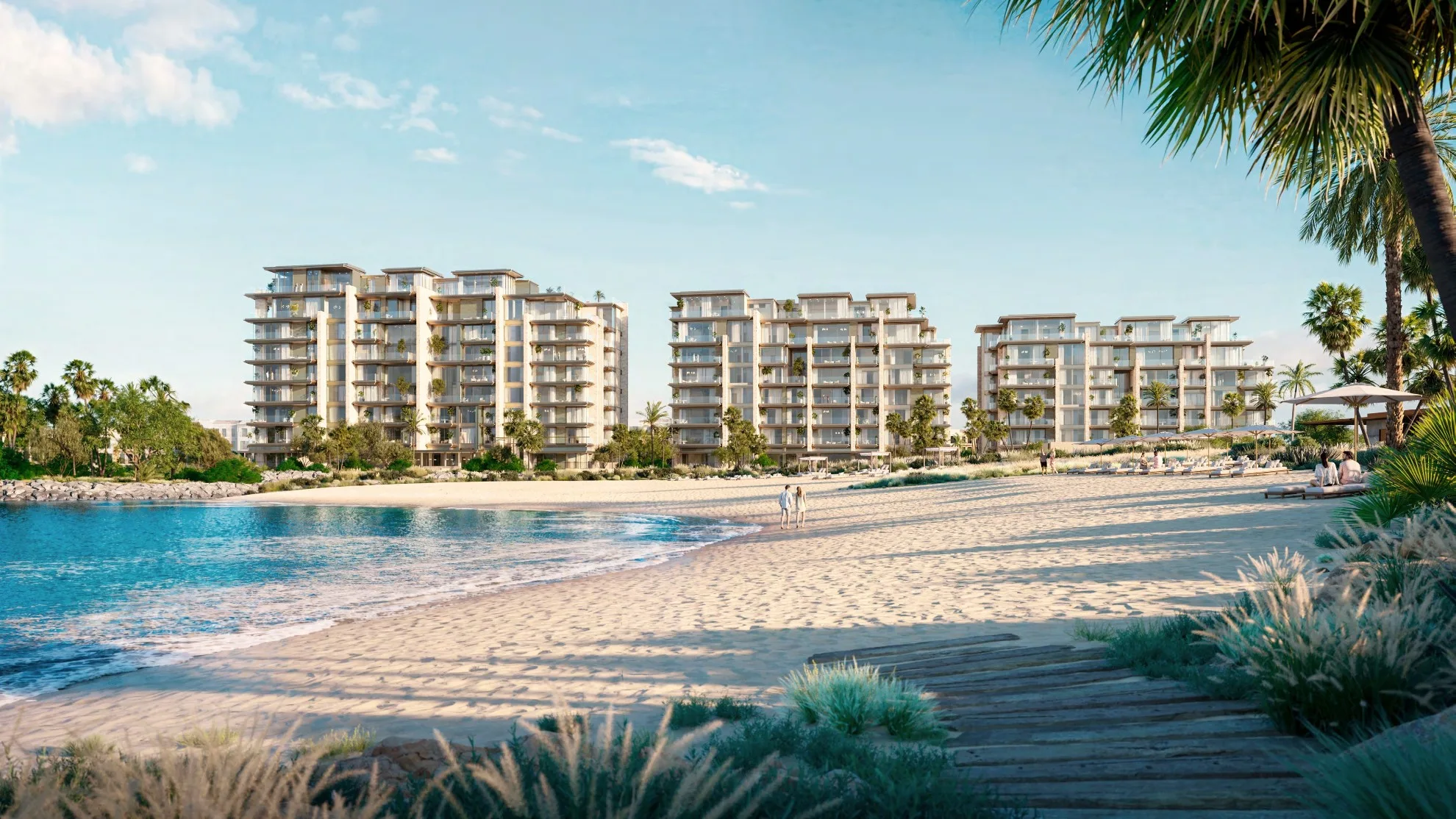 Lunaya Terraces with layered balconies and integrated planting